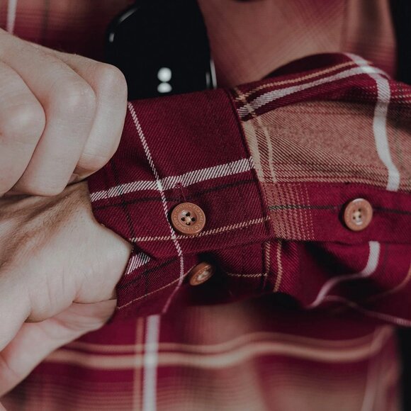 DIXXON Flannel CABERNET Limited Edition Flannel Shirt - Men's M - Picture 7 of 12